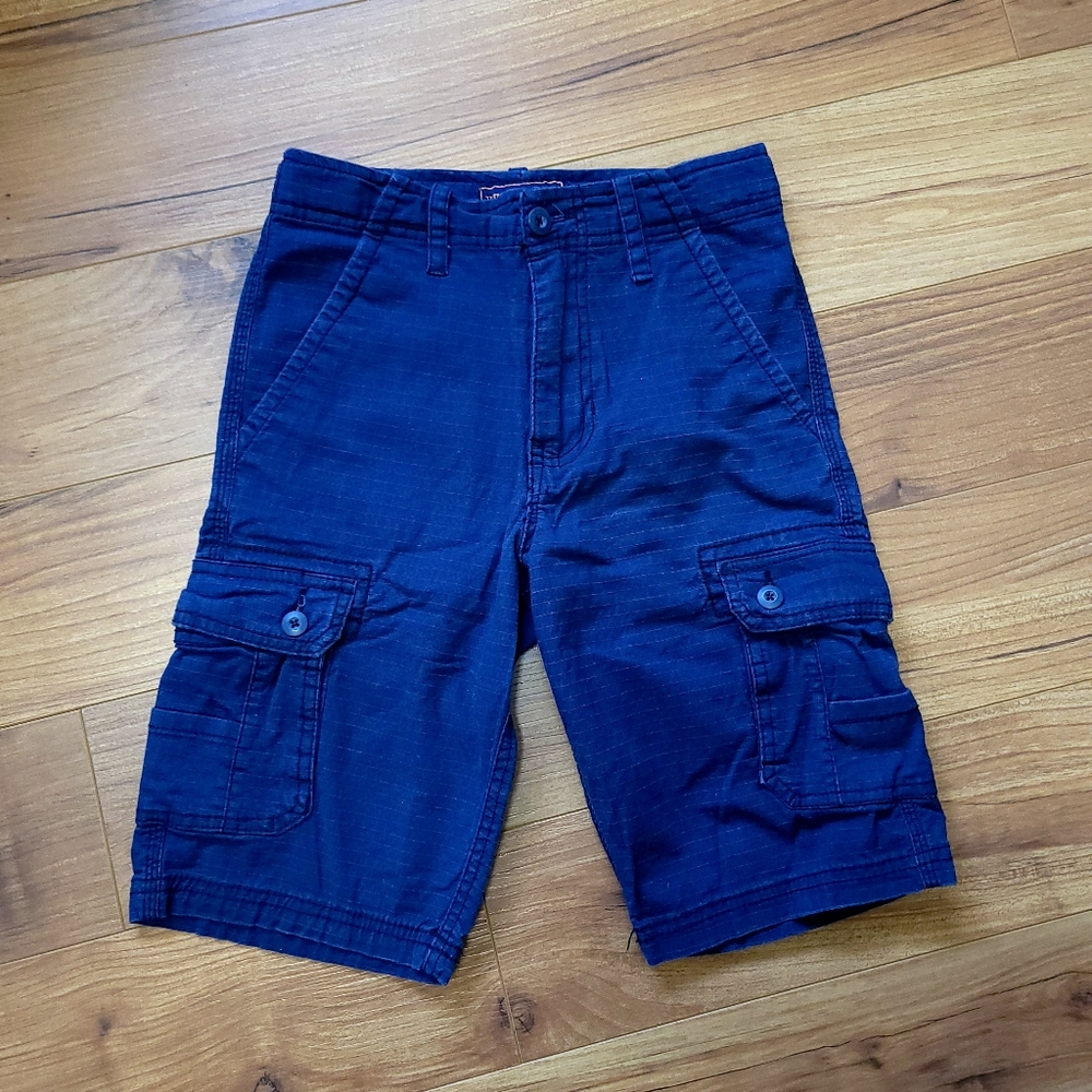 Wear First Blue Cargo Short Boy's Size 8